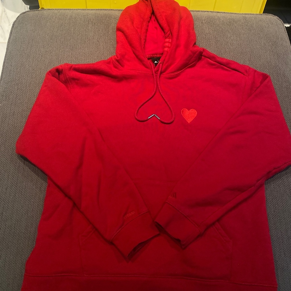 IVY PARK ivy heart unisex pullover hoodie